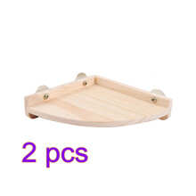 Beige Wooden Jump Platform Durable Pet Play Stand for Small Pets