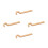 4Pcs Long Handle Wooden Pottery Modeling Sticks Clay Tools 4