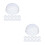 40Pcs Lightweight Clear Plastic Baseball Hat Support Insert for Caps 9