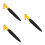 3Pcs Heavy Duty Yellow Dog Training Bite Sticks Nylon Interactive Toys 6