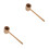 2Pcs Beige Bamboo Ladle Rustic Long Handle Water Scoop 6