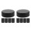 40Pcs Black PU Ice Hockey Pucks Solid Lightweight for Sport Practice 9