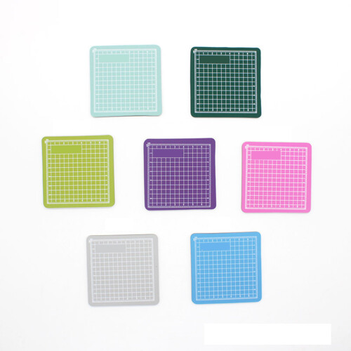 2Pcs Green Rotary Cutting Mat with Grid Lines for Sewing Projects 1