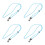 4Pièces Paddle Antiperte Nylon Pour Kayak Surfboard 4