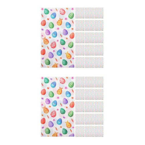 40Pcs Soft Absorbent Easter Napkins Disposable Paper Multi 2