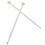 4Pcs White Felt Head Drum Mallets with Maple Wood Handle Non-Slip Grip 2