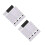 10Pcs White Piano Key Stickers Removable Keyboard Notes for Practice 6