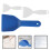 6Pcs Plastic Ice Kit Ergonomic Snow and Freezer Defroster Tool 8