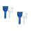 6Pcs Plastic Ice Kit Ergonomic Snow and Freezer Defroster Tool 6