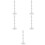 5Pcs Acrylic Eyeglass Display Stand Transparent Glasses Holder Rack 8
