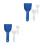 6Pcs Plastic Ice Kit Ergonomic Snow and Freezer Defroster Tool 7
