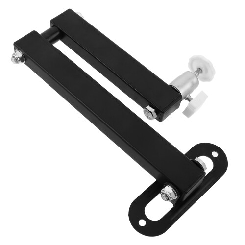 4Pcs Adjustable 360 Black Projector Wall Mount Bracket Aluminum Alloy 1