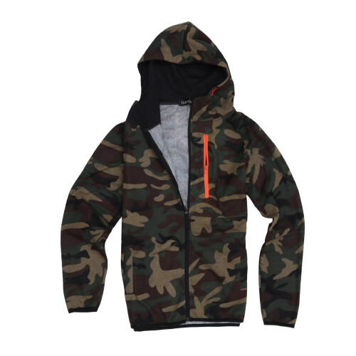 2Pièces Sweat À Camouflage Zippé Multi 1
