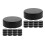 40Pcs Black PU Ice Hockey Pucks Solid Lightweight for Sport Practice 6