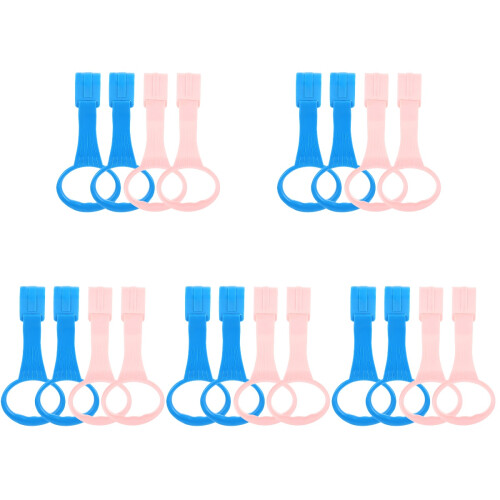 10Pairs Safety Pull Rings Durable PP Kids Accessory 2