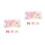 80Pcs Assorted Color Resin Bow Thumbtacks Decorative Office Pins 5