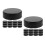 40Pcs Black PU Ice Hockey Pucks Solid Lightweight for Sport Practice 4
