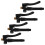 12Pcs Black Trigger Sprayer Handle Durable PP Copper Pump Replacement 1