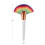 3Pcs Multi Color Makeup Brush Set Wooden Handle Nylon Bristles 3