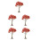 5Pcs Multi Color Model Trees Ideal for Railway and Diorama Scenes 4