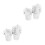 12Pcs Small White Iron Buckets for Storage Crafts and Decorative Uses 6