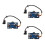 3Pcs Car Air Heater Control Boards Multi Color Plastic Metal Durable 6