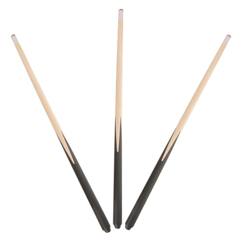 12Pcs Multi Hardwood Mini Pool Cue Sticks Child-Sized Billiard Tools