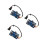 3Pcs Car Air Heater Control Boards Multi Color Plastic Metal Durable 10