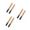 6Pcs Wooden Hammer Handles Replacement Smooth Grip Handle 5