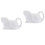 2Pcs White Ceramic Coffee Frothing Jug with Rabbit Design for Home 6