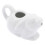 2Pcs White Ceramic Coffee Frothing Jug with Rabbit Design for Home 1