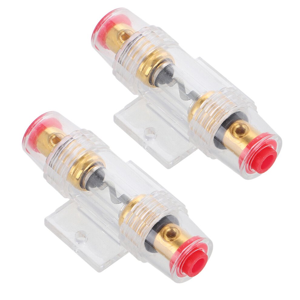 8Pcs Universal Car Audio Fuse Block Zinc Alloy Inline Fuse Holder 80A 3632862279392