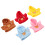 15Pcs Assorted Color Bear Clothes DIY Plush Doll Hoodies Basic Shirts 2
