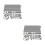 32Pcs Silver Craft Cutting Dies Stencil for Home Decoration 5