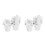 12Pcs Small White Iron Buckets for Storage Crafts and Decorative Uses 8