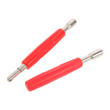 2Pcs Multi Car Tire Valve Tool Doubleheaded Plastic Alloy Repair Kit