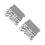 32Pcs Silver Craft Cutting Dies Stencil for Home Decoration 8