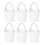 12Pcs Small White Iron Buckets for Storage Crafts and Decorative Uses 2