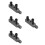 4Pcs Broken Thread Extractor Set Silver Hard Alloy for Faucet Hose Fix 8