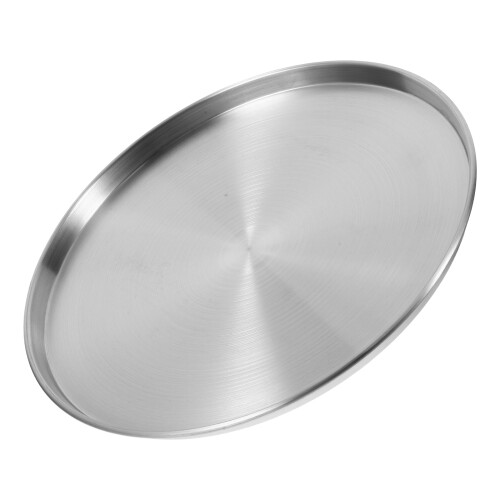 5Pcs Stainless Steel Round Pizza Pans Multifunctional Bbq Baking Dish