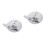 2Pcs Ceramic Calligraphy Water Droppers White Creative Ink Containers 3