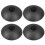 12Pcs Plastic Hiking Stick Tips Black Replacement Mud Baskets 1