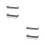 2Pcs Iron and Wood Floating Wall Mounted Storage Rack Brown Finish 6