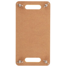 4Pcs Durable Khaki Clay Craft Board Wooden Pottery Tools for Artists