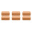 6Pcs Brown Cork Crafting Pads Soft for Versatile DIY Use 6