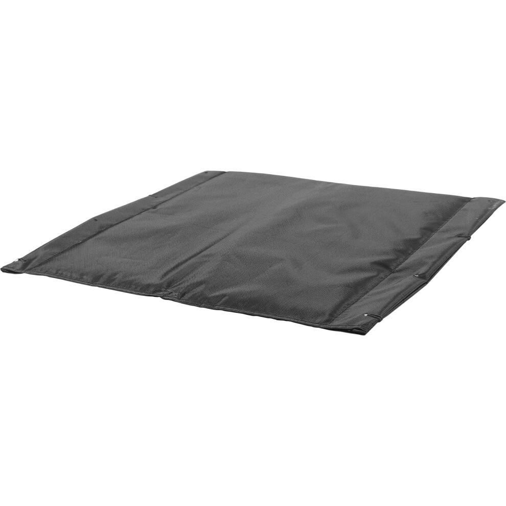 Vaguelly Black 5Pcs Oxford Cloth Wheelchair Seat Cushion Detachable Comfortable