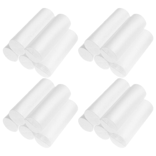 80Pcs Polystyrene Cylinder Blocks for Wedding Decorations and Crafting 1