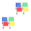 8Pcs Multi-Sport Referee Flags Assorted Colors Durable Stainless Steel 5