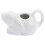 2Pcs White Ceramic Coffee Frothing Jug with Rabbit Design for Home 2