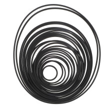 2Pcs Flat Rubber Belt for Recorder and Cassette Repair